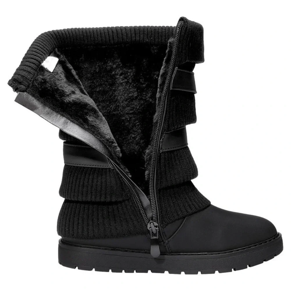 Dream Pairs Girl's Winter Snow Boots w/ Faux Fur Lining & Bowknot Design | NEW🖤